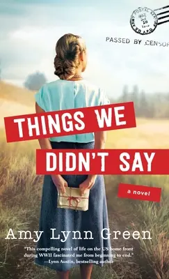 Věci, které jsme neřekli - Things We Didn't Say