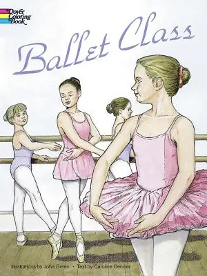 Baletní třída Omalovánky - Ballet Class Coloring Book