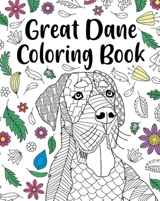 Omalovánky německé dogy - Great Dane Coloring Book