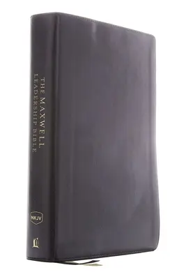 Nkjv, Maxwell Leadership Bible, třetí vydání, Compact, koženka, černá, Comfort Print: Bible svatá, nová verze krále Jakuba - Nkjv, Maxwell Leadership Bible, Third Edition, Compact, Leathersoft, Black, Comfort Print: Holy Bible, New King James Version