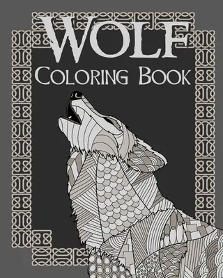 Vlčí omalovánky - Wolf Coloring Book