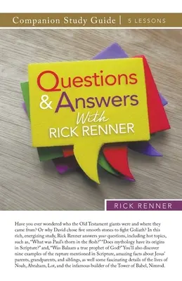Otázky a odpovědi s Rickem Rennerem Studijní příručka - Questions and Answers With Rick Renner Study Guide