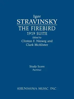Pták Ohnivák, suita z roku 1919: Studijní partitura - The Firebird, 1919 Suite: Study score