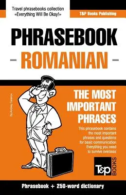 Anglicko-rumunský slovník a minislovník o 250 slovech - English-Romanian phrasebook and 250-word mini dictionary