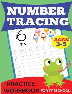 Cvičebnice pro nácvik obkreslování čísel - Number Tracing Practice Workbook