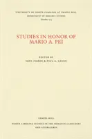 Studie na počest Maria A. Peie - Studies in Honor of Mario A. Pei
