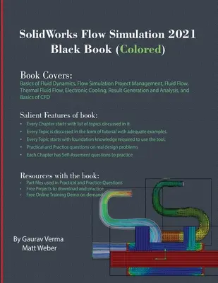 SolidWorks Flow Simulation 2021 Black Book (Barevná) - SolidWorks Flow Simulation 2021 Black Book (Colored)