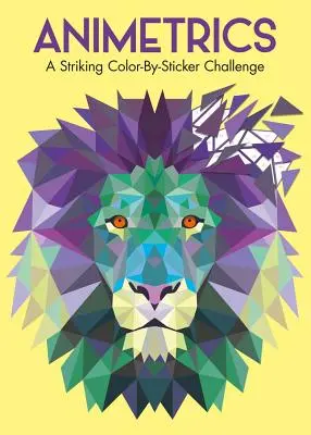 Ani v angličtině: A Striking Color-By-Sticker Challenge (Výrazná výzva k vybarvení podle samolepek) - Animetrics: A Striking Color-By-Sticker Challenge