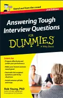 Odpovědi na záludné otázky u pohovoru pro hlupáky - UK - Answering Tough Interview Questions for Dummies - UK