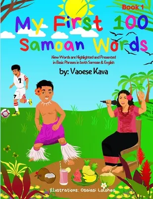 Mých prvních 100 samojských slov 1. kniha - My First 100 Samoan Words Book 1