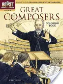 Omalovánky velkých skladatelů - Great Composers Coloring Book