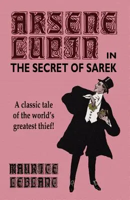 Arsene Lupin v knize Tajemství Sareka - Arsene Lupin in The Secret of Sarek