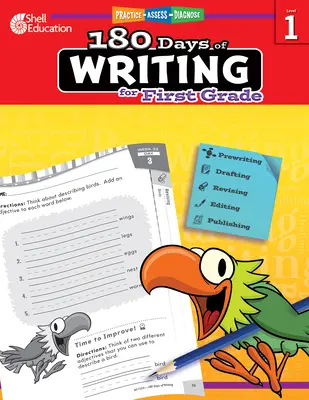 180 dní psaní pro první třídu (španělsky): Vycházejí z praktických postupů, hodnotí, diagnostikují. - 180 Days of Writing for First Grade (Spanish): Practice, Assess, Diagnose