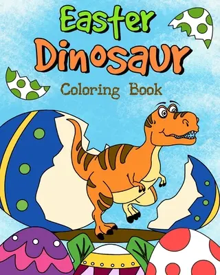 Velikonoční dinosauří omalovánky - Easter Dinosaur Coloring Book