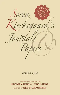 Deníky a spisy Srena Kierkegaarda, svazek 1: A-E - Sren Kierkegaard's Journals and Papers, Volume 1: A-E