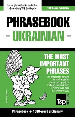 Anglicko-ukrajinský slovník a slovník o 1500 slovech - English-Ukrainian phrasebook and 1500-word dictionary