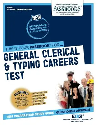 Zkouška pro všeobecné úřednické a písařské profese, 3720 - General Clerical & Typing Careers Test, 3720