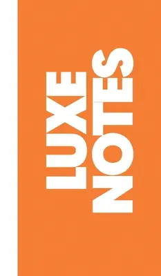 Zápisník: Luxusní zápisky - Notebook: Luxe Notes
