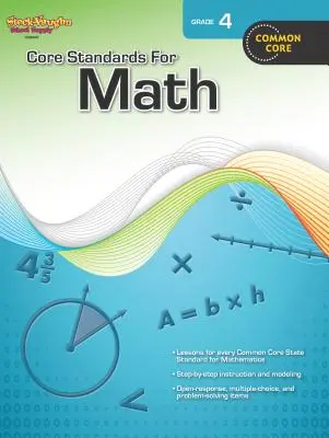 Základní standardy pro matematiku: Reprodukovatelná verze pro 4. třídu - Core Standards for Math: Reproducible Grade 4