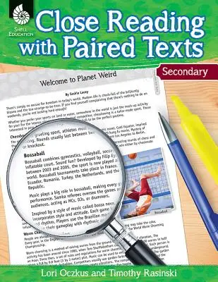 Čtení zblízka se spárovanými texty Sekundární - Close Reading with Paired Texts Secondary