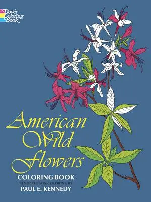 Omalovánky amerických divokých květin - American Wild Flowers Coloring Book