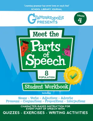 Pracovní sešit Části řeči, 4. třída - The Parts of Speech Workbook, Grade 4