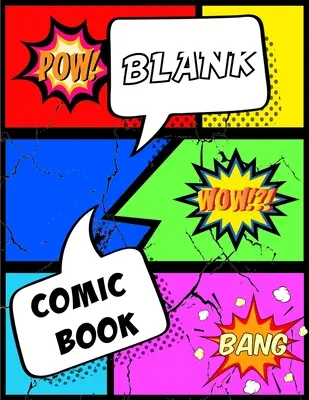 Prázdný komiks - Blank Comic Book
