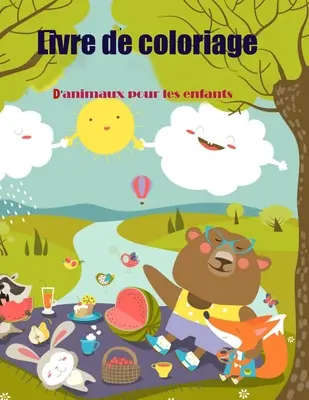 Livre de coloriage d'animaux pour les enfants (Kniha o zvířatech pro děti) - Livre de coloriage d'animaux pour les enfants