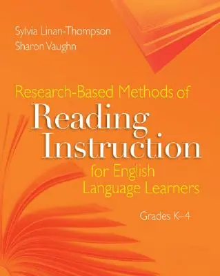 Research-Based Methods of Reading Instruction for English Language Learners, Grades K-4: ASCD