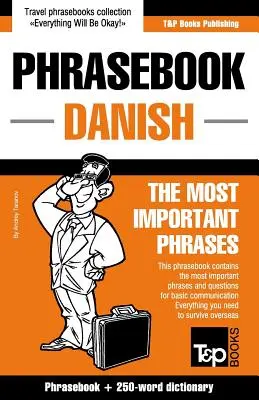 Anglicko-dánský slovník a minislovník s 250 slovy - English-Danish phrasebook and 250-word mini dictionary