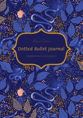 Dotted Bullet Journal: Střední A5 - 5,83X8,27 (Modrá víla) - Dotted Bullet Journal: Medium A5 - 5.83X8.27 (Blue Fairy)