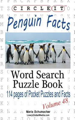 Zakroužkujte to, Fakta o tučňácích, Hledání slov, Puzzle Book - Circle It, Penguin Facts, Word Search, Puzzle Book