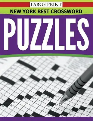 Nejlepší křížovky New Yorku (velký tisk) - New York Best Crossword Puzzles (Large Print)