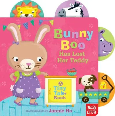 Bunny Boo ztratila svého medvídka: A Tiny Tab Book - Bunny Boo Has Lost Her Teddy: A Tiny Tab Book