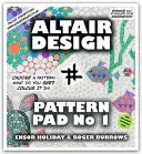 Altair Design Pattern Pad - Geometrické omalovánky - Altair Design Pattern Pad - Geometrical Colouring Book