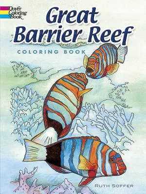 Velký bariérový útes Omalovánky - Great Barrier Reef Coloring Book