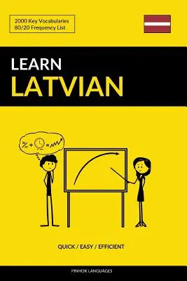 Učte se lotyšsky - Rychle / Snadno / Efektivně: 2000 klíčových slovíček - Learn Latvian - Quick / Easy / Efficient: 2000 Key Vocabularies