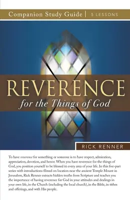 Úcta k Božím věcem Studijní příručka - Reverence for the Things of God Study Guide