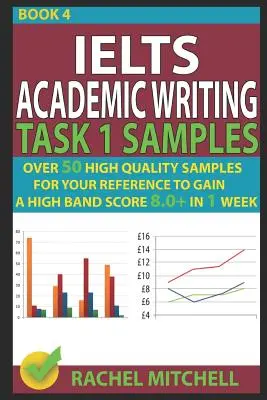 Ielts Academic Writing Task 1 Samples (Ukázky z akademického psaní): Více než 50 vysoce kvalitních ukázek, které vám pomohou získat vysoké skóre 8,0+ za 1 týden. - Ielts Academic Writing Task 1 Samples: Over 50 High Quality Samples for Your Reference to Gain a High Band Score 8.0+ in 1 Week