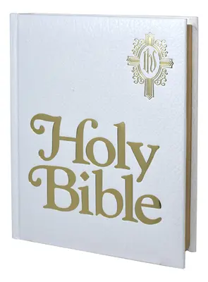 Nová katolická bible rodinné vydání (bílá) - New Catholic Bible Family Edition (White)