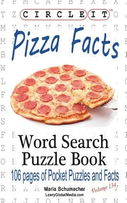Zakroužkujte, Fakta o pizze, Hledání slov, Puzzle Book - Circle It, Pizza Facts, Word Search, Puzzle Book