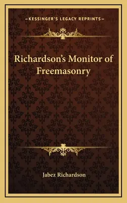 Richardsonův monitor svobodného zednářství - Richardson's Monitor of Freemasonry