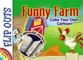 Flip Outs -- Zábavná farma: Vymaluj si vlastní kreslený film! - Flip Outs -- Funny Farm: Color Your Own Cartoon!