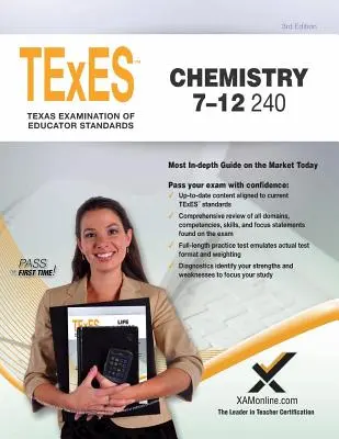 TExES Chemie 7-12 240 Příprava na testy pro certifikaci učitelů Studijní příručka pro přípravu na testy - TExES Chemistry 7-12 240 Teacher Certification Study Guide Test Prep