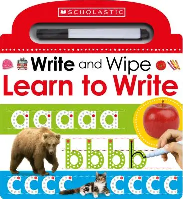 Naučte se psát: Scholastic Early Learners (Piš a utírej) - Learn to Write: Scholastic Early Learners (Write and Wipe)