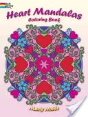 Omalovánky srdcových mandal - Heart Mandalas Coloring Book