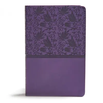 KJV Giant Print Reference Bible, Purple Leathertouch, Indexed: Smythe-Sewn, dvousloupcový text, konkordance, prezentační stránka, červené písmo, značka na stuze - KJV Giant Print Reference Bible, Purple Leathertouch, Indexed: Red Letter, Ribbon Marker, Smythe-Sewn, Two-Column Text, Concordance, Presentation Page