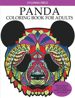 Panda Omalovánky pro dospělé - Panda Coloring Book for Adults