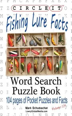 Zakroužkujte to, Fakta o rybářských návnadách, Hledání slov, Puzzle Book - Circle It, Fishing Lure Facts, Word Search, Puzzle Book