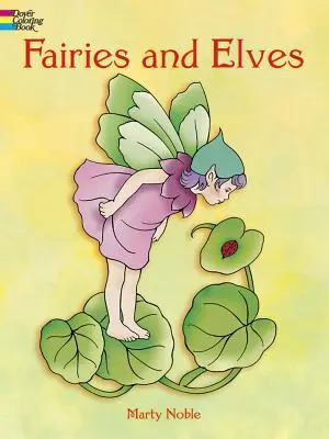 Víly a elfové Omalovánky - Fairies and Elves Coloring Book